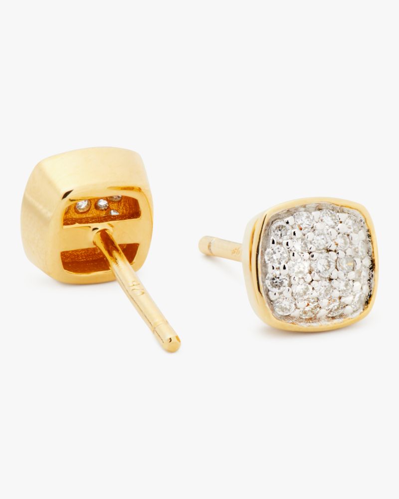 Kate Spade Outlet Kate Spade Fine Time To Shine Pavé Diamond Studs - Preorder
