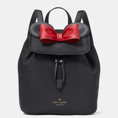 Kate Spade Outlet Disney X Kate Spade New York Minnie 3D Flap Backpack - Preorder — Black Multi