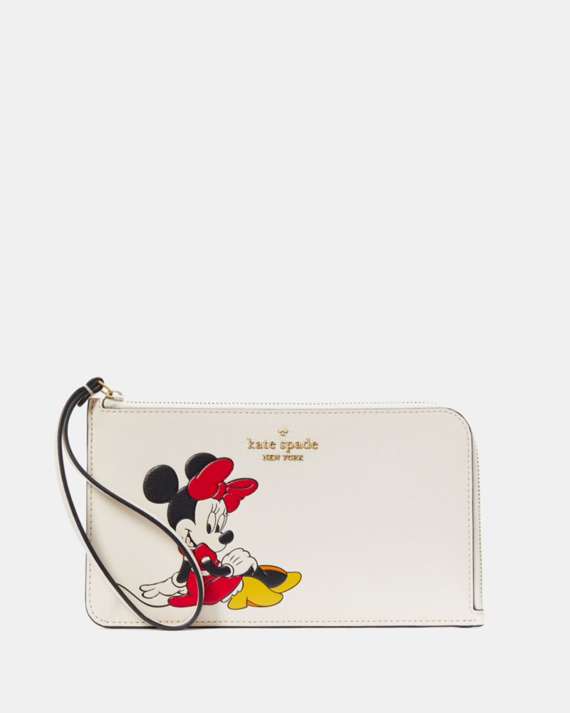 Kate Spade Outlet Disney X Kate Spade New York Minnie Mouse Wristlet - Preorder
