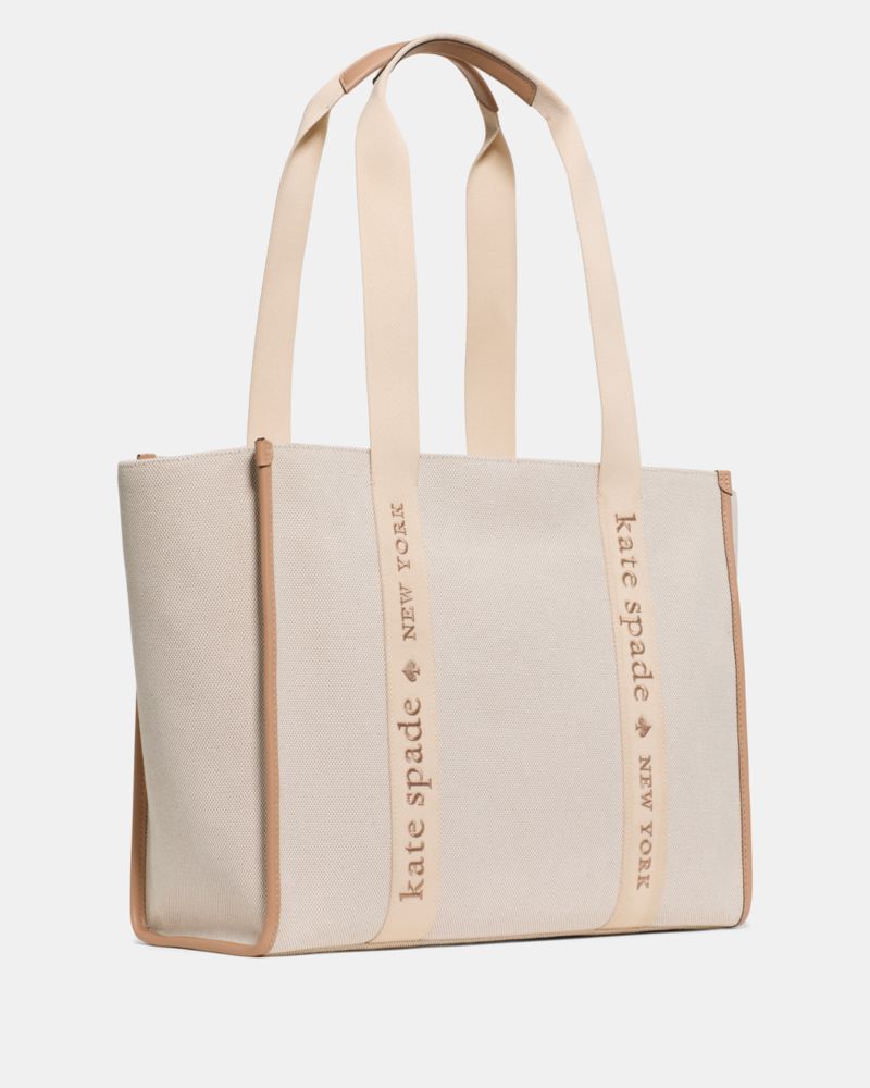 Kate Spade Outlet Kip Canvas Large Tote Bag - Preorder