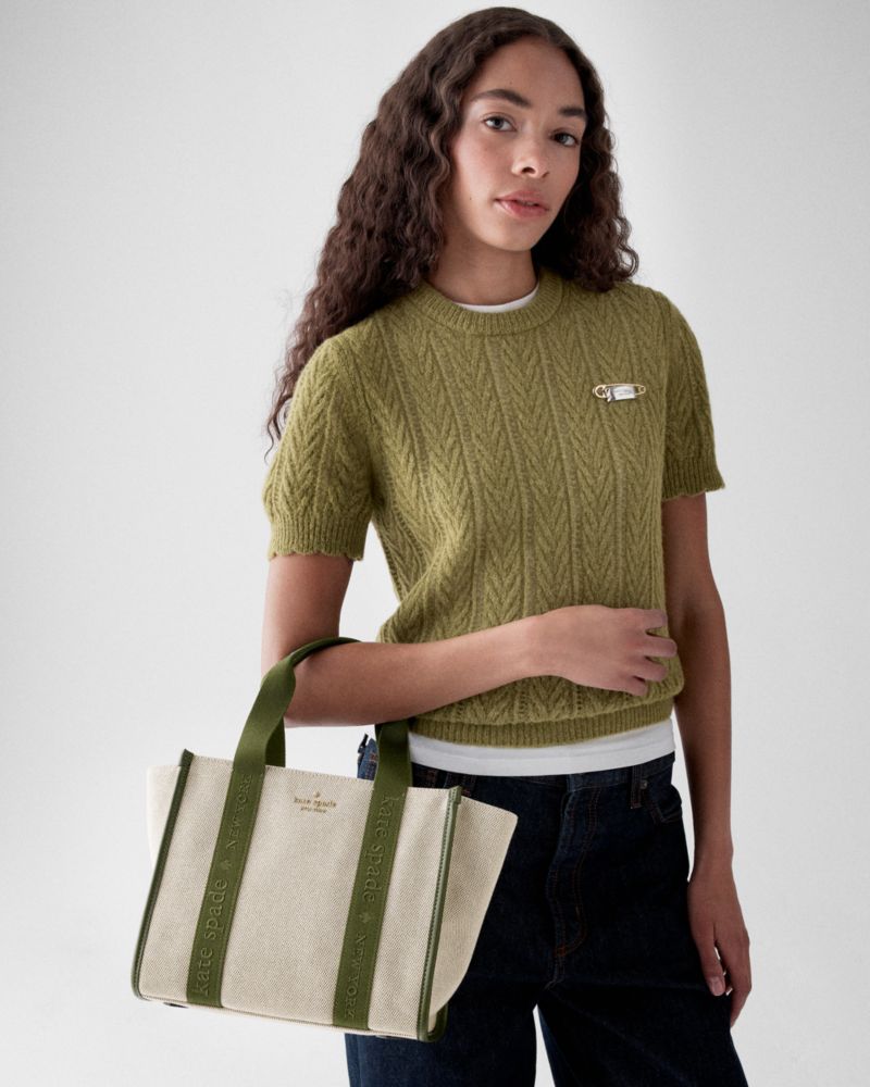 Kate Spade Outlet Kip Canvas Small Tote - Preorder