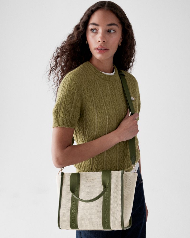 Kate Spade Outlet Kip Canvas Small Tote - Preorder