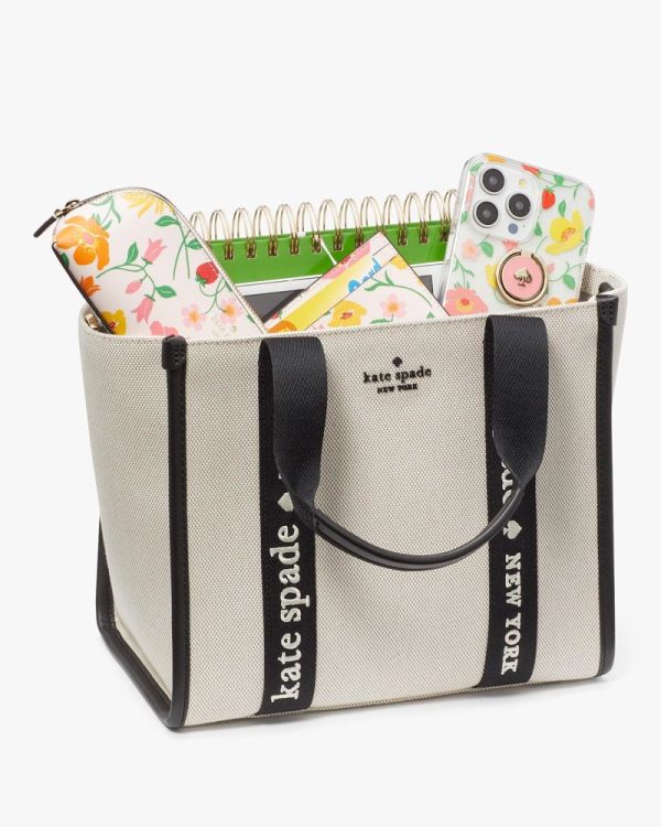 Kate Spade Outlet Kip Canvas Small Tote - Preorder