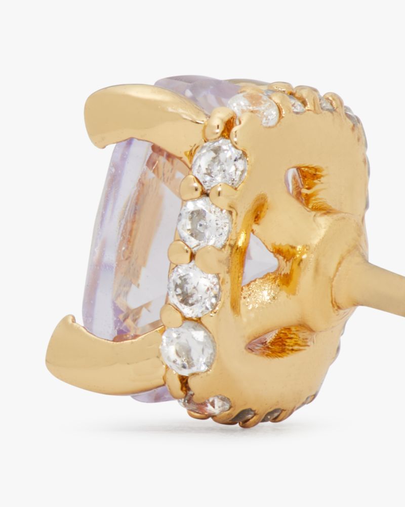 Kate Spade Outlet Little Luxuries 6mm Square Studs - Preorder