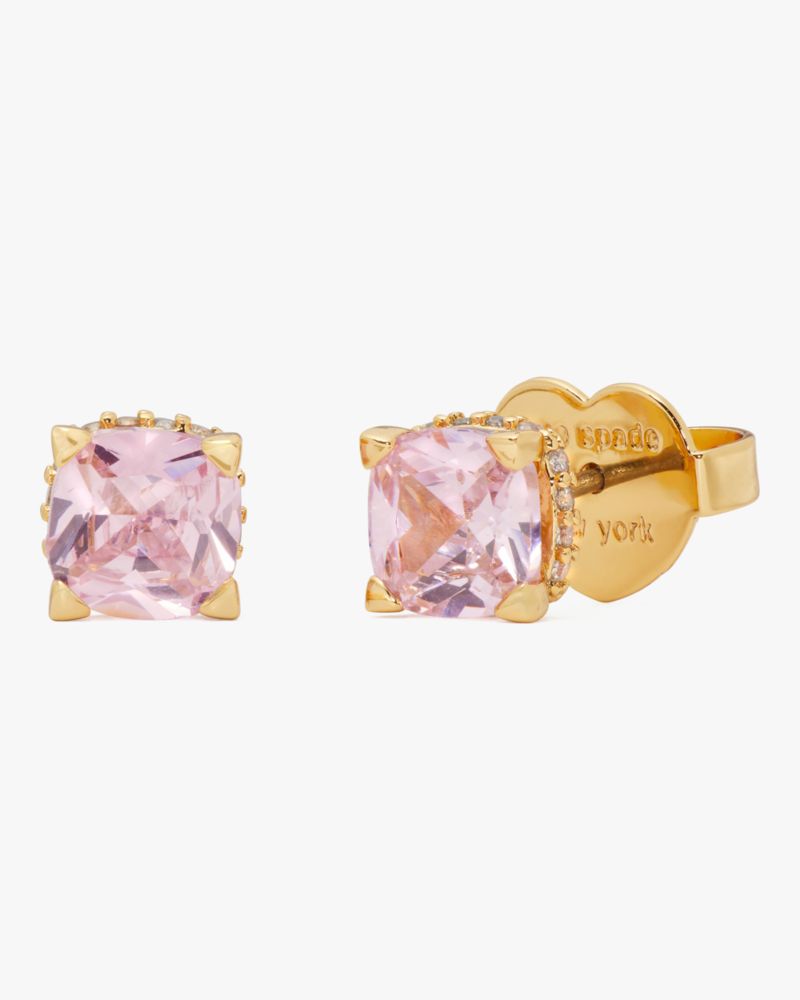 Kate Spade Outlet Little Luxuries 6mm Square Studs - Preorder
