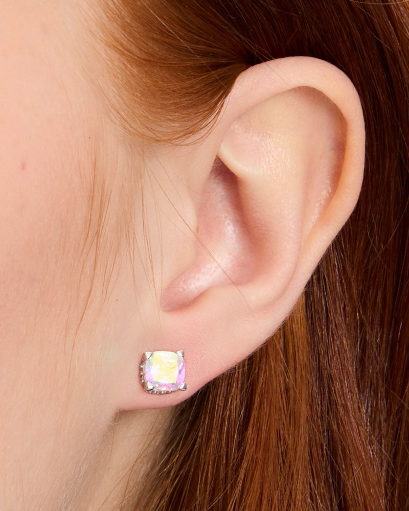 Kate Spade Outlet Little Luxuries 6mm Square Studs - Preorder