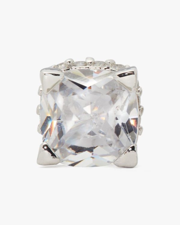 Kate Spade Outlet Little Luxuries 6mm Square Studs - Preorder