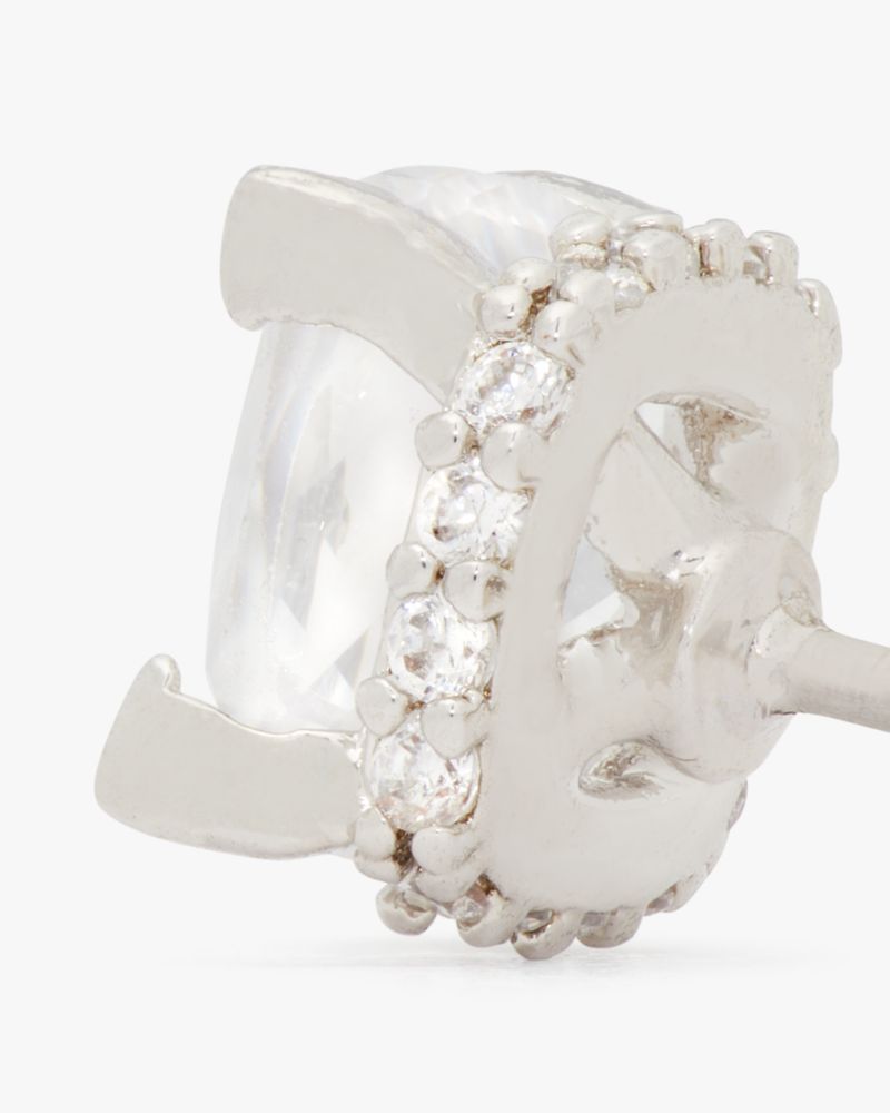 Kate Spade Outlet Little Luxuries 6mm Square Studs - Preorder