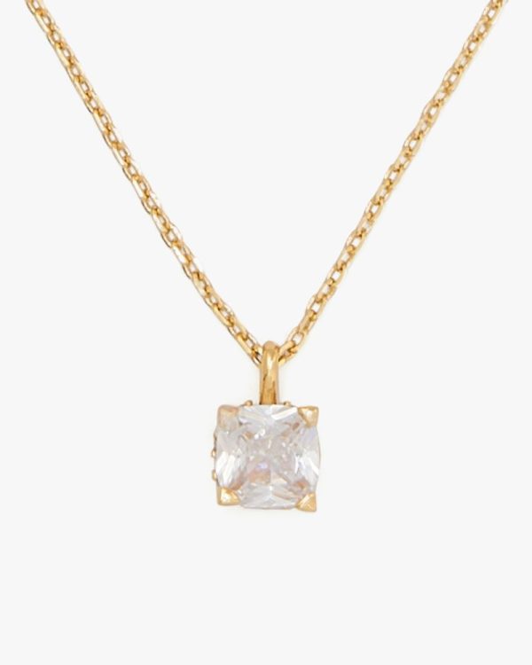Kate Spade Outlet Little Luxuries 6mm Square Pendant - Preorder