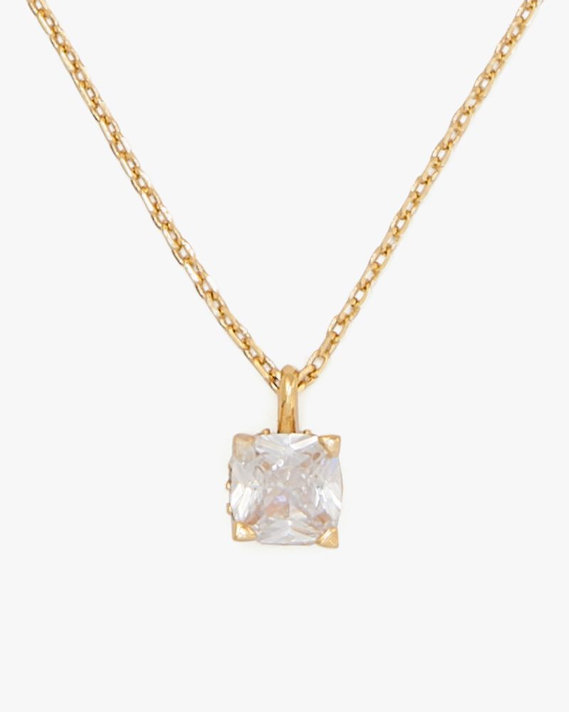 Kate Spade Outlet Little Luxuries 6mm Square Pendant - Preorder