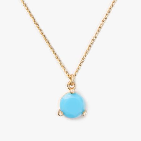 Kate Spade Outlet Rise And Shine Mini Pendant - Preorder — Turquoise