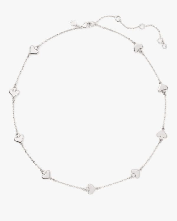 Kate Spade Outlet Spot The Spade Metal Scatter Necklace - Preorder