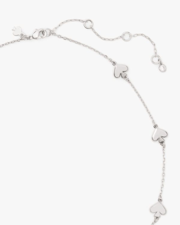 Kate Spade Outlet Spot The Spade Metal Scatter Necklace - Preorder