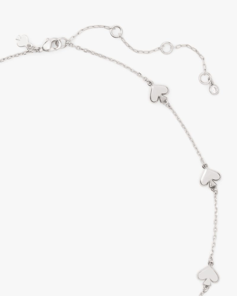 Kate Spade Outlet Spot The Spade Metal Scatter Necklace - Preorder