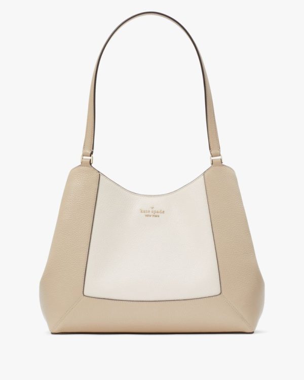 Kate Spade Outlet Lena Colorblock Large Triple Compartment Shoulder Bag - Preorder