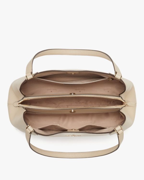 Kate Spade Outlet Lena Colorblock Large Triple Compartment Shoulder Bag - Preorder