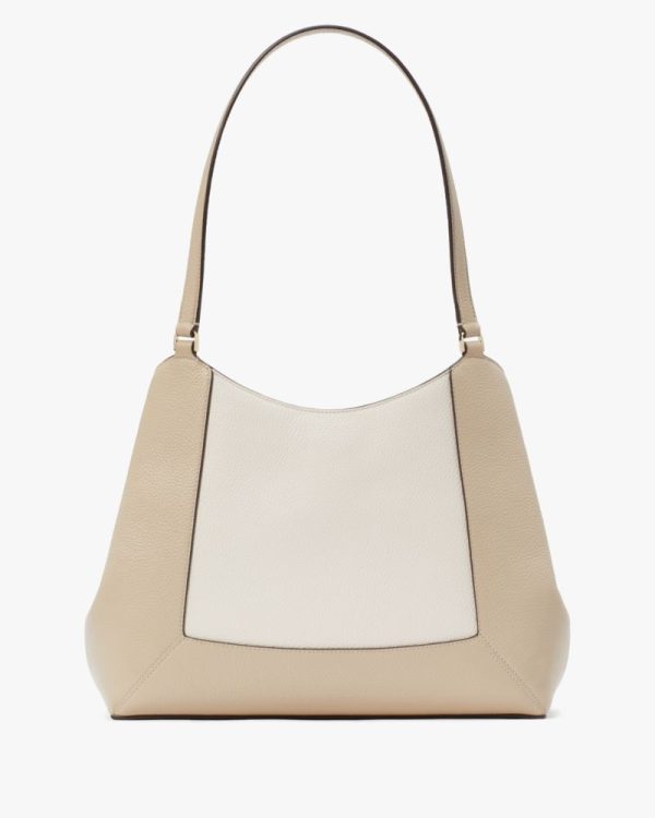 Kate Spade Outlet Lena Colorblock Large Triple Compartment Shoulder Bag - Preorder