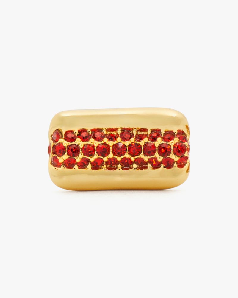 Kate Spade Outlet What A Snack Pavé Hot Dog Studs - Preorder