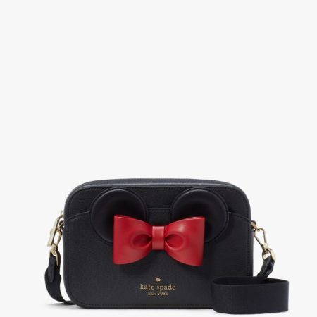 Kate Spade Outlet Disney X Kate Spade New York Minnie Mouse Camera Bag - Preorder — Black Multi