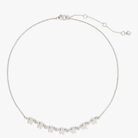 Kate Spade Outlet Precious Elephant Necklace - Preorder — Silver