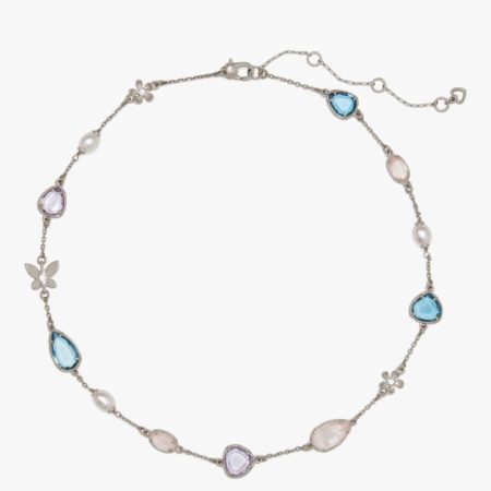 Kate Spade Outlet Lilac Haze Scatter Necklace - Preorder — Multi/Silver