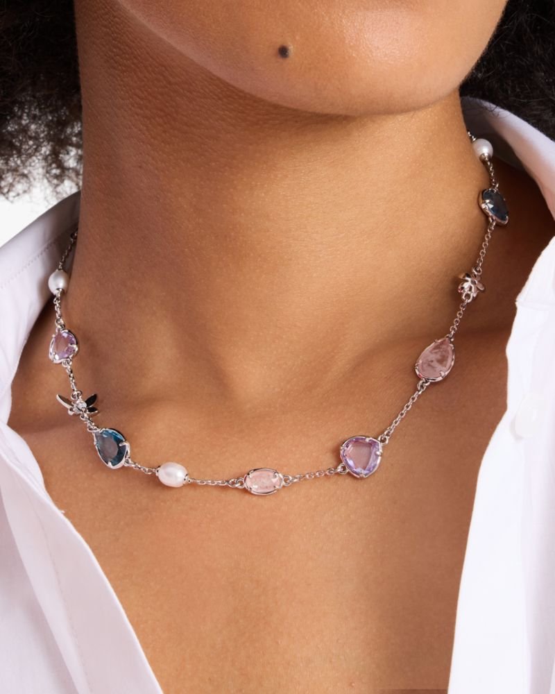 Kate Spade Outlet Lilac Haze Scatter Necklace - Preorder