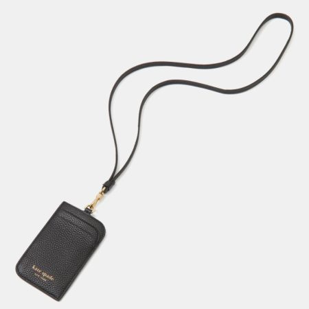 Kate Spade Outlet Ava Lanyard - Preorder — Black