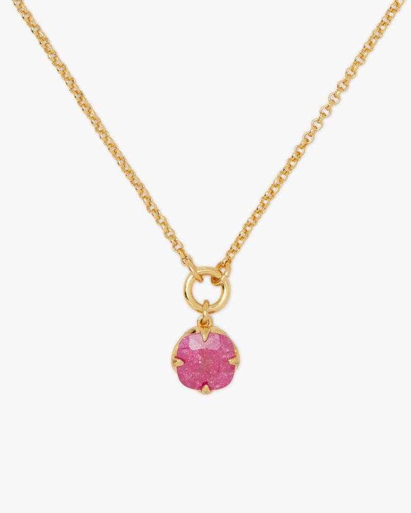 Kate Spade Outlet Pop Of Joy Spade Flower Pendant - Preorder
