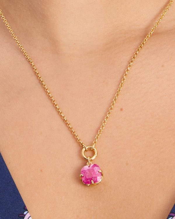 Kate Spade Outlet Pop Of Joy Spade Flower Pendant - Preorder