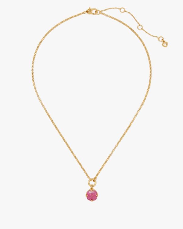 Kate Spade Outlet Pop Of Joy Spade Flower Pendant - Preorder
