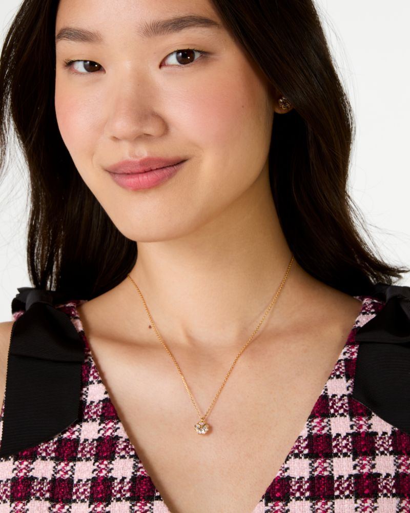 Kate Spade Outlet Something Sparkly Spade Mini Pendant - Preorder