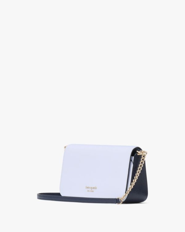 Kate Spade Outlet Devin Colorblocked Flap Chain Wallet - Preorder