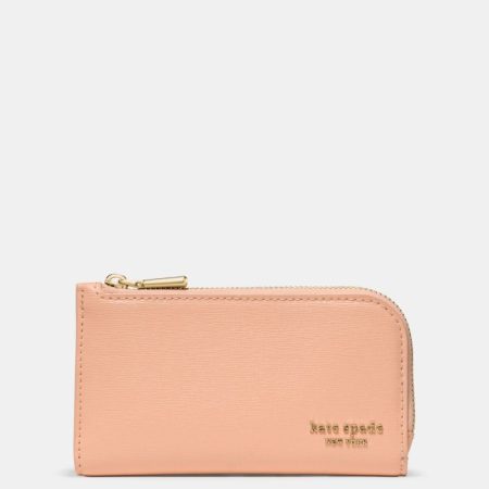 Kate Spade Outlet Devin Bifold Wallet - Preorder — Light Cantaloupe