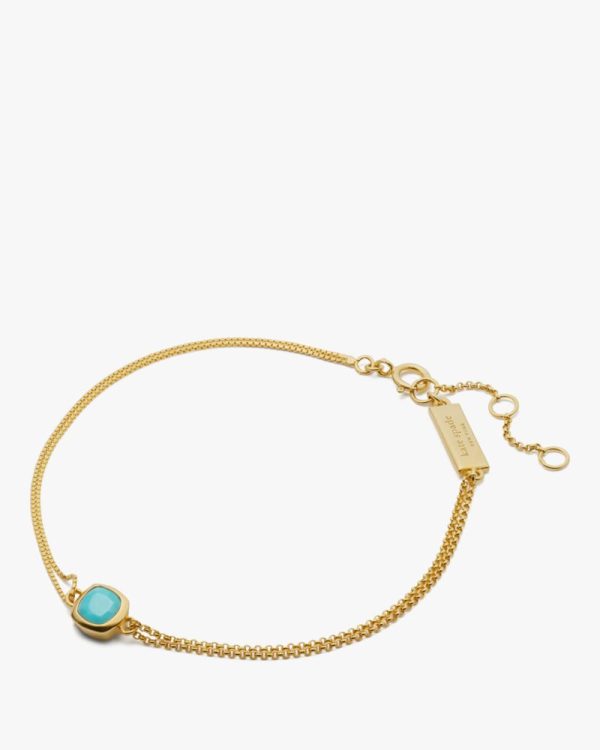 Kate Spade Outlet Kate Spade Fine Time To Shine Gem Bracelet - Preorder