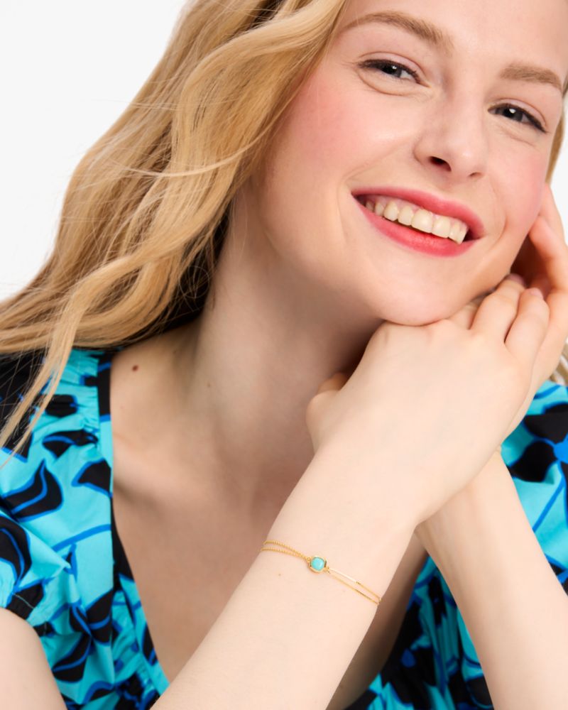Kate Spade Outlet Kate Spade Fine Time To Shine Gem Bracelet - Preorder