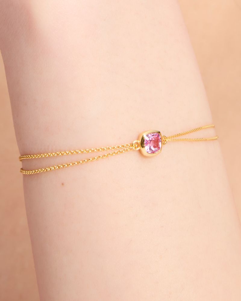 Kate Spade Outlet Kate Spade Fine Time To Shine Gem Bracelet - Preorder