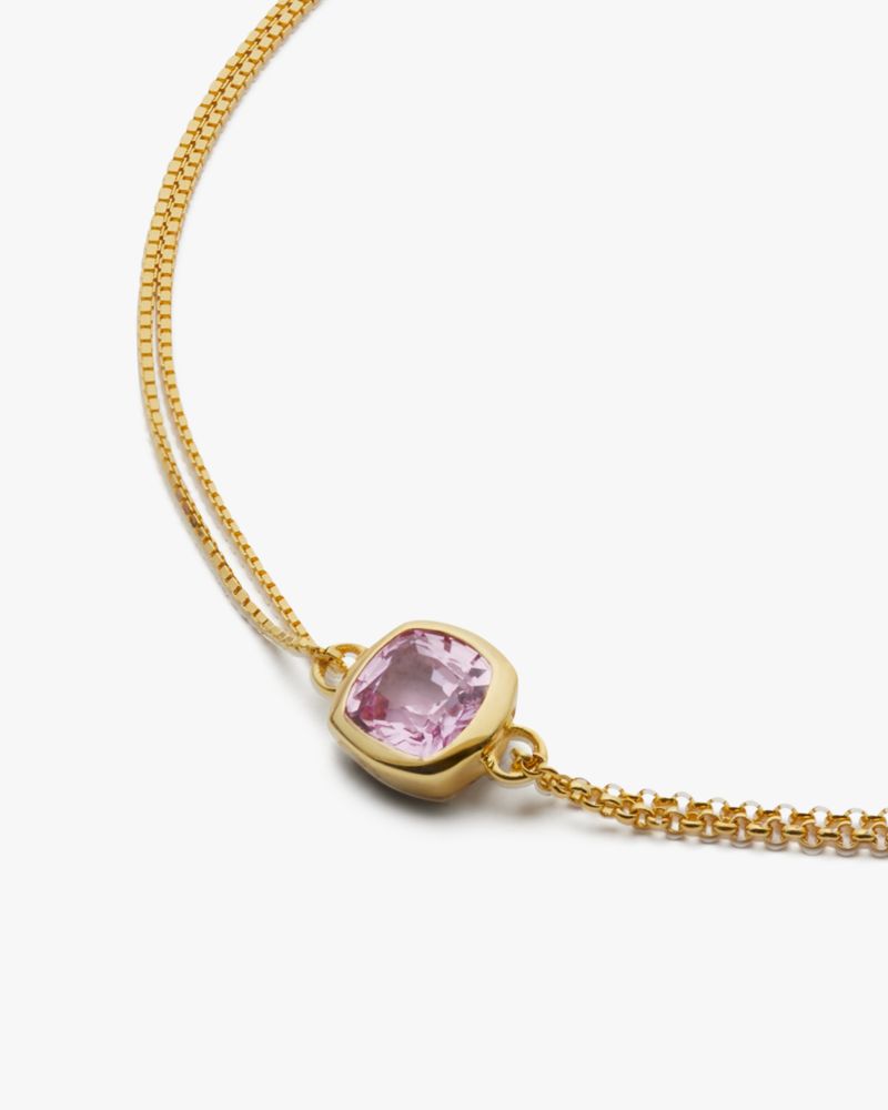 Kate Spade Outlet Kate Spade Fine Time To Shine Gem Bracelet - Preorder