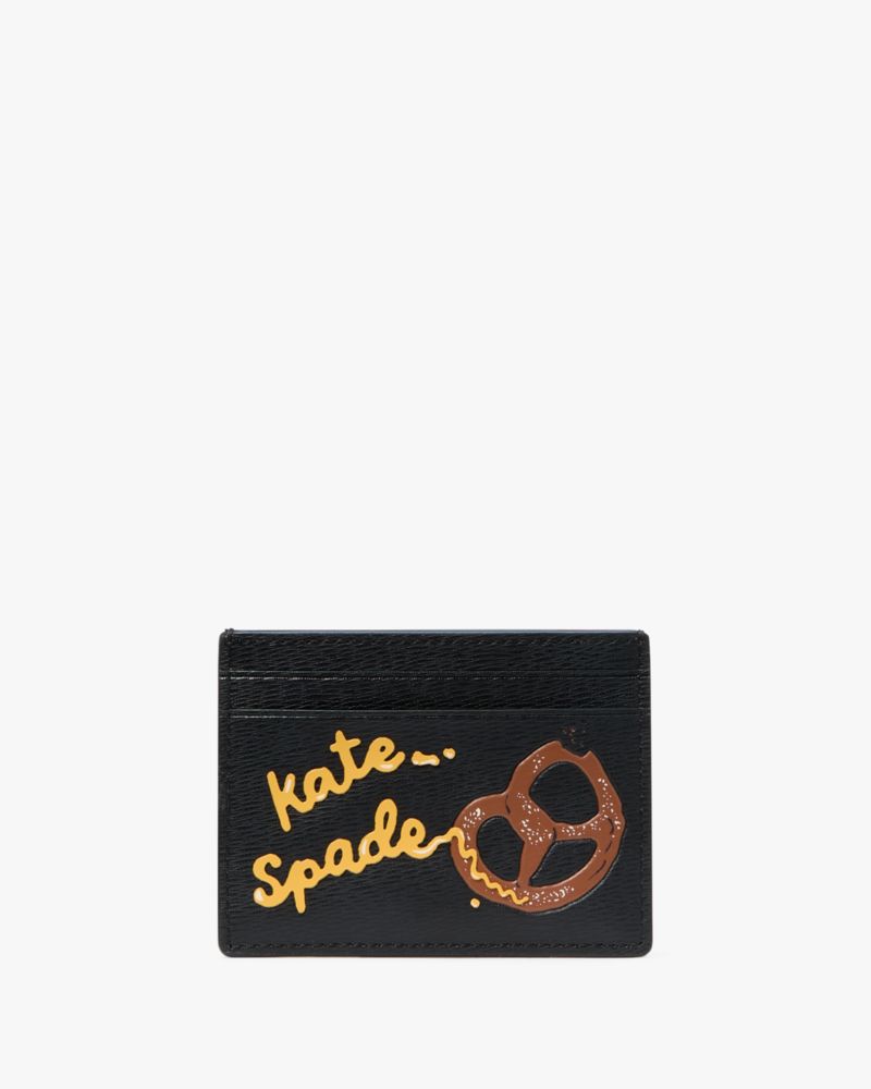 Kate Spade Outlet NYC Big Apple Small Slim Card Holder - Preorder