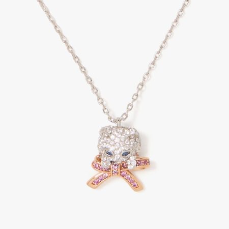 Kate Spade Outlet Pawlina Mini Pendant - Preorder — Pink Multi
