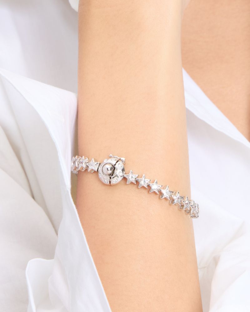 Kate Spade Outlet Space Cadet Star Tennis Bracelet - Preorder