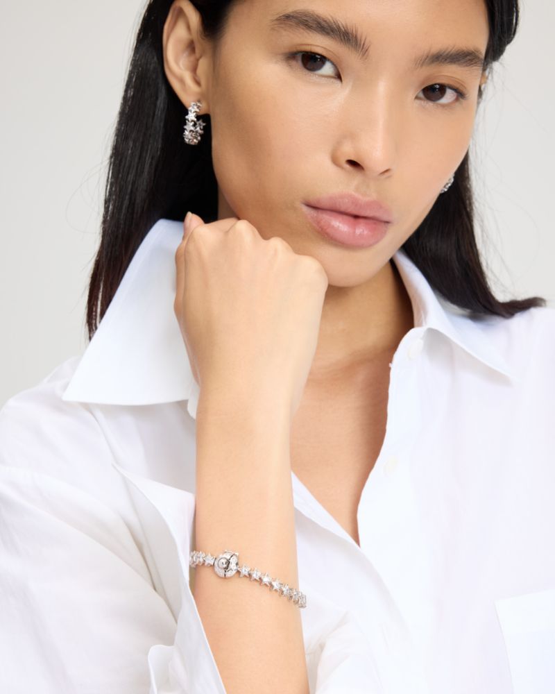 Kate Spade Outlet Space Cadet Star Tennis Bracelet - Preorder