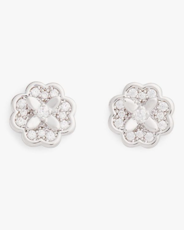 Kate Spade Outlet Heritage Bloom Mini Studs - Preorder