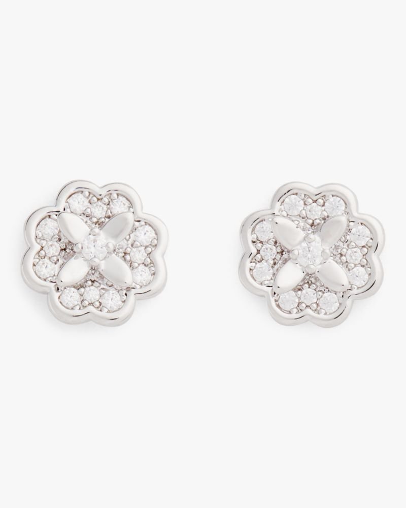 Kate Spade Outlet Heritage Bloom Mini Studs - Preorder