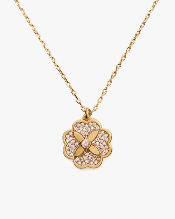 Kate Spade Outlet Heritage Bloom Mini Pendant - Preorder