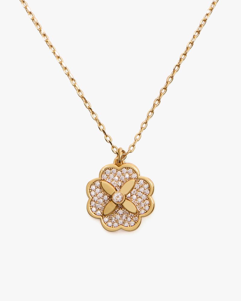 Kate Spade Outlet Heritage Bloom Mini Pendant - Preorder