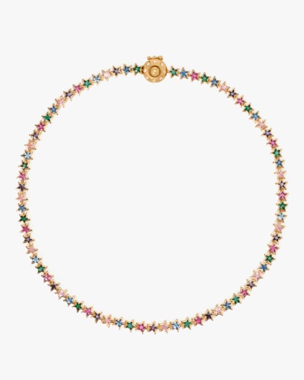 Kate Spade Outlet Space Cadet Star Tennis Necklace - Preorder