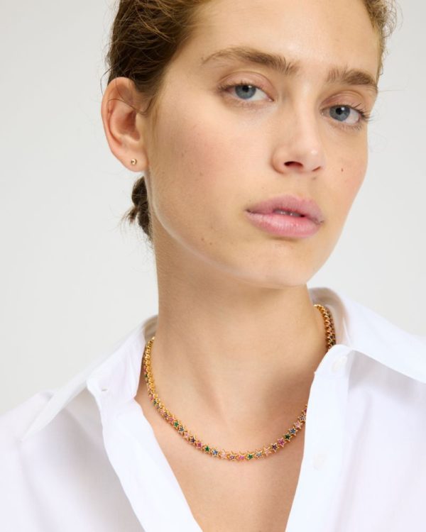 Kate Spade Outlet Space Cadet Star Tennis Necklace - Preorder