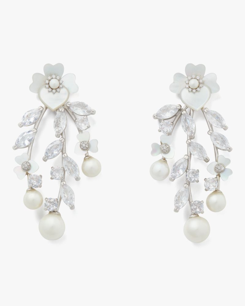 Kate Spade Outlet Precious Pansy Chandelier Earrings - Preorder