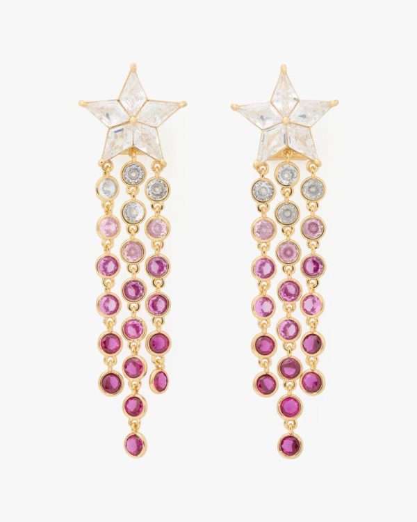 Kate Spade Outlet Cosmos Star Fringe Earrings - Preorder