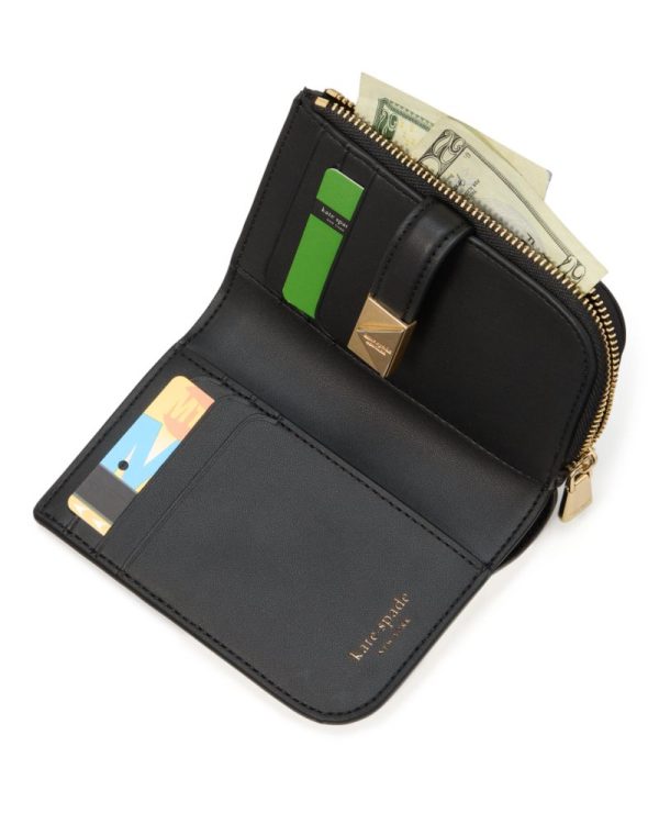 Kate Spade Outlet Deco Colorblocked Small Compact Wallet - Preorder
